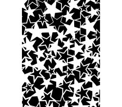 Stencil Schablone  Hintgergrund Sterne
